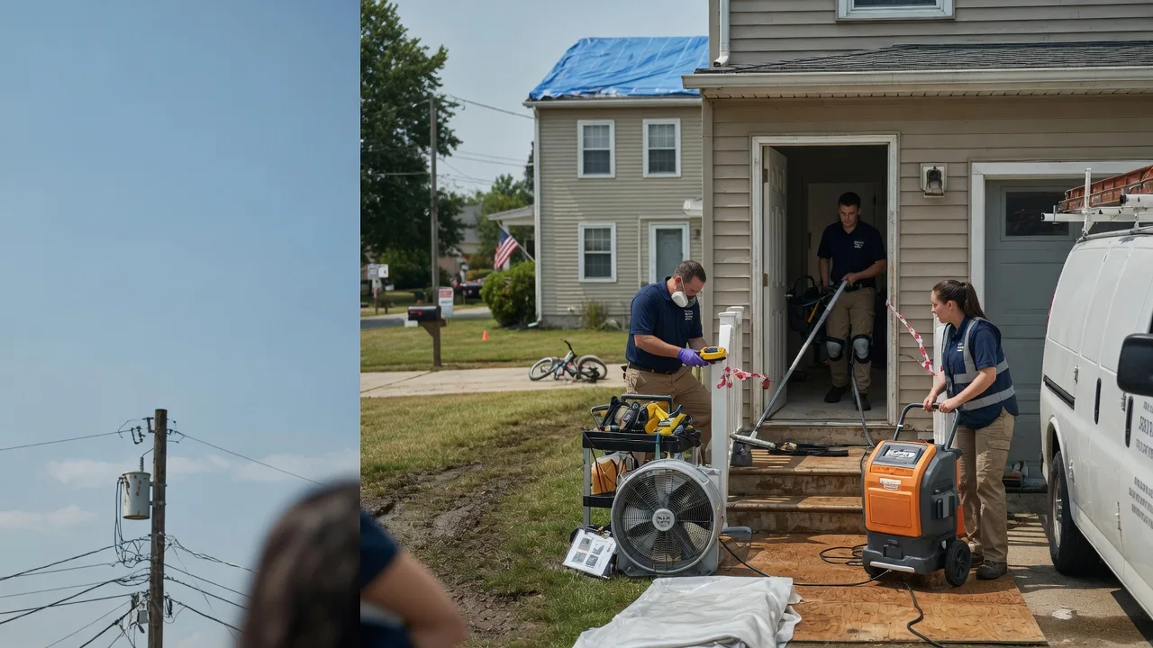 Water Damage Repair in Sprankle Mills, PA near me